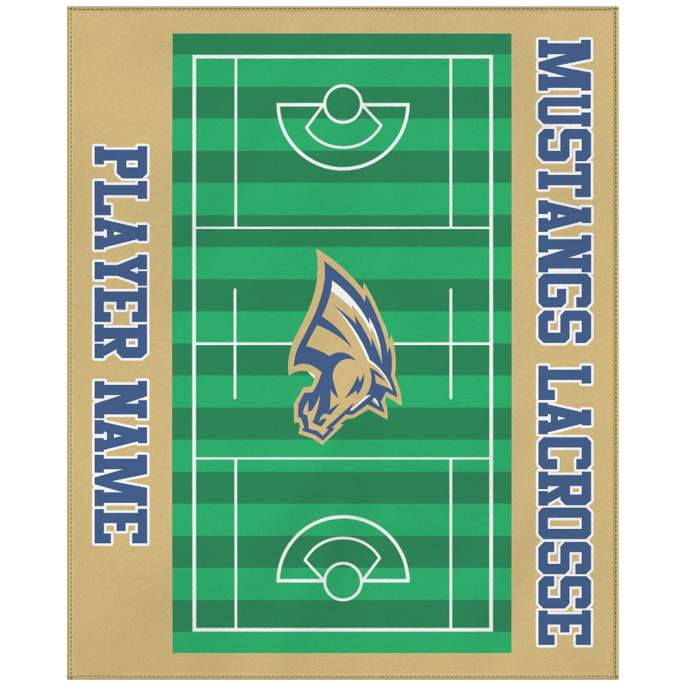 Lacrosse Field Blanket - 1004