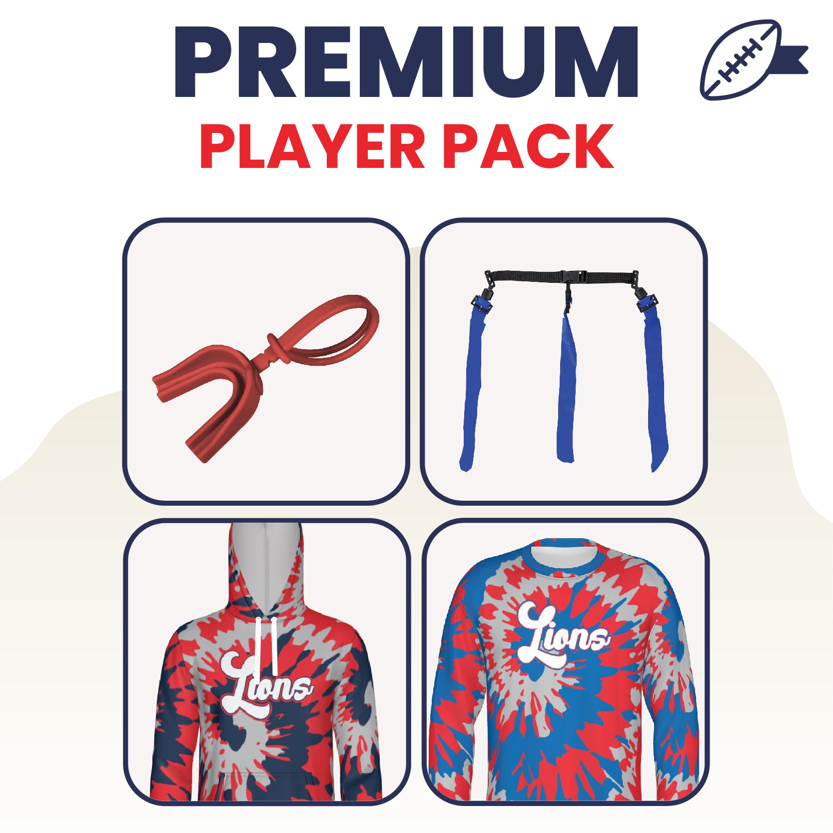 Flag Football - Premium Player Pack – SquadStudio