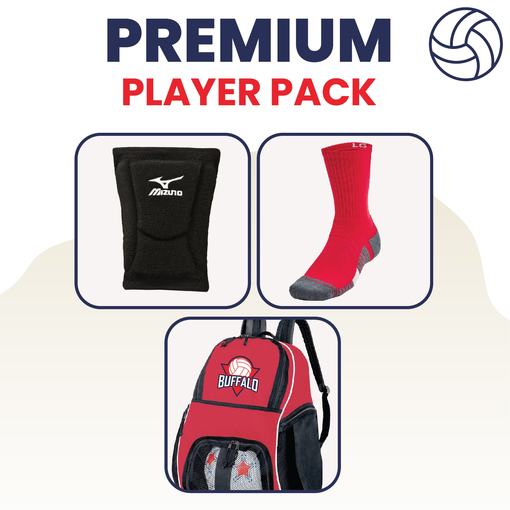 mizuno volleyball packages
