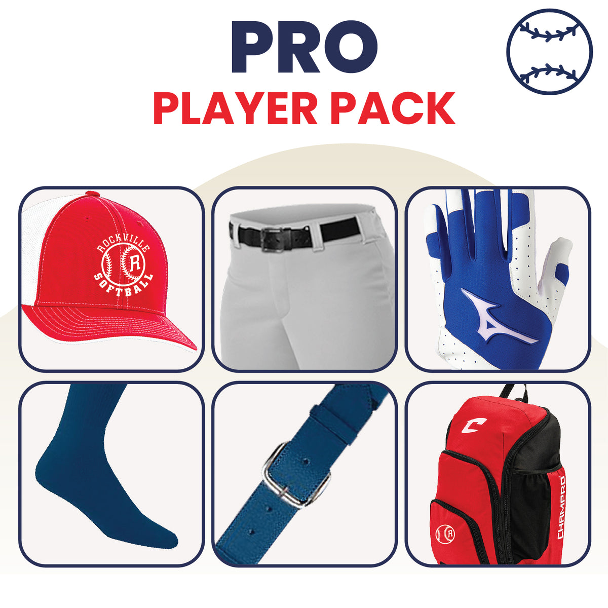 Softball - Pro Player Pack