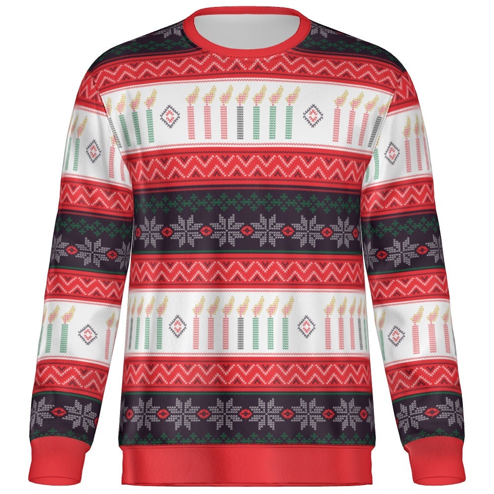 Adult Ugly Kwanzaa Sweater - SLSW128A